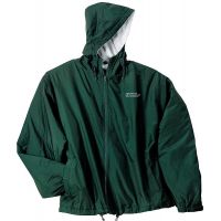 20-JP56, Small, Hunter/Grey, Left Chest, Trust Company - Horizontal.